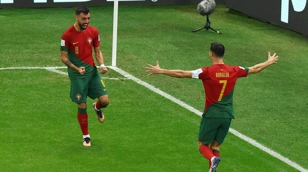 Португалия — Уругвай: Роналду не забил
