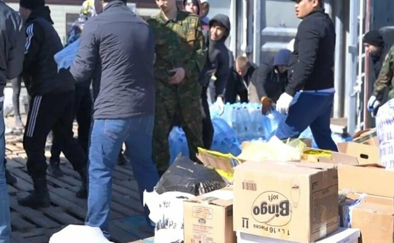 40 тонн гуманитарной помощи из Павлодара получили жители СКО