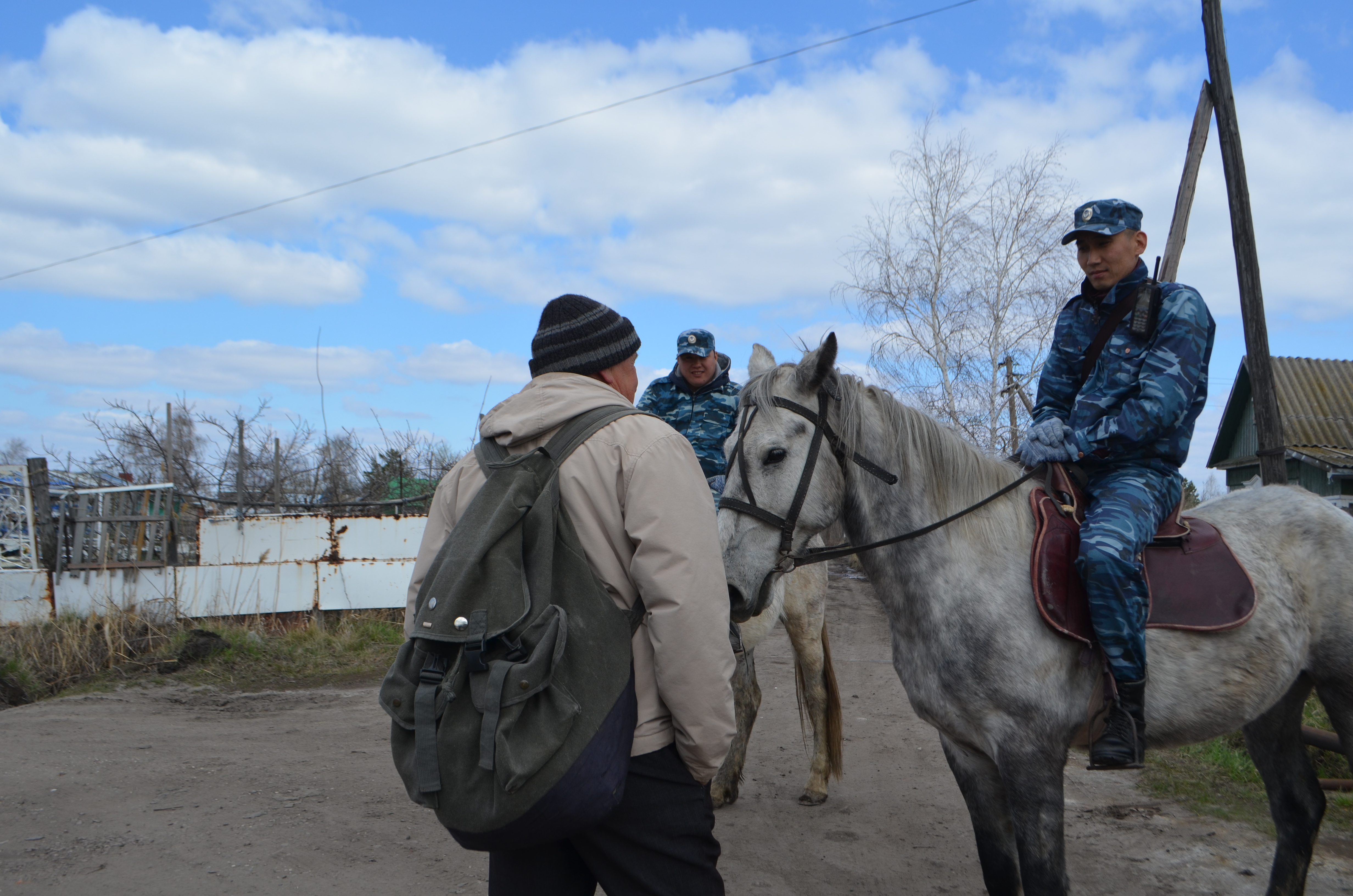 Увд петропавловск. Кавалерийское отделение.