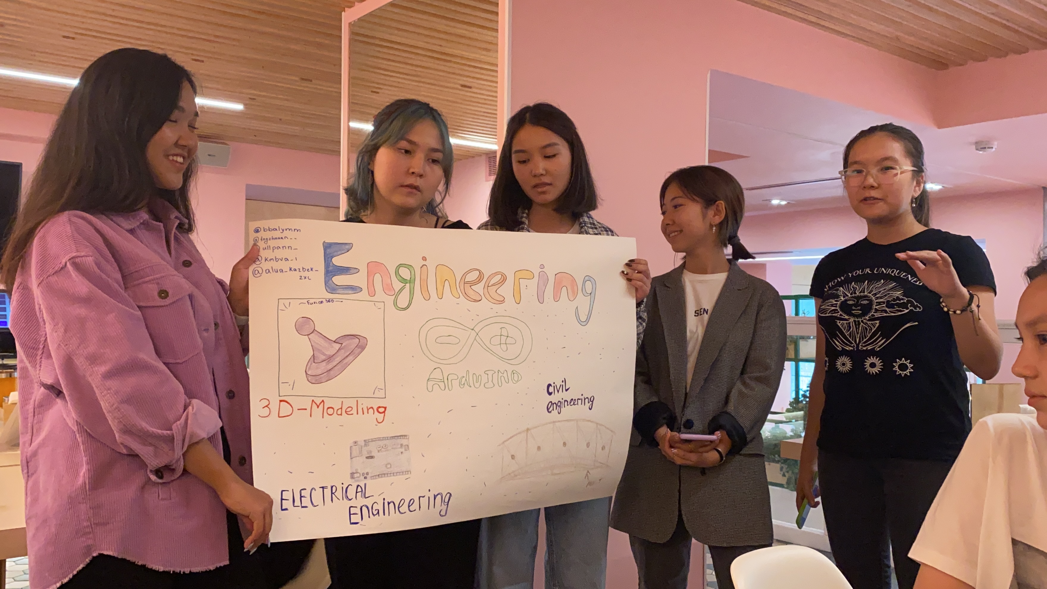 Компания Otis поддерживает проект “Женщины в инженерной сфере” Фонда Социального Развития Назарбаев Университета