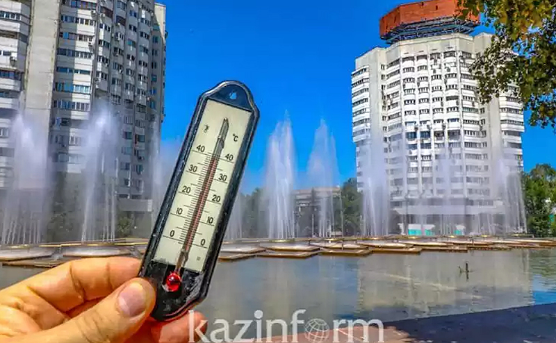 В Петропавловске температура воздуха превысила значения за последние 85 лет