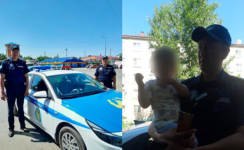  За 20 минут разыскали петропавловские полицейские потерявшуюся трёхлетнюю девочку