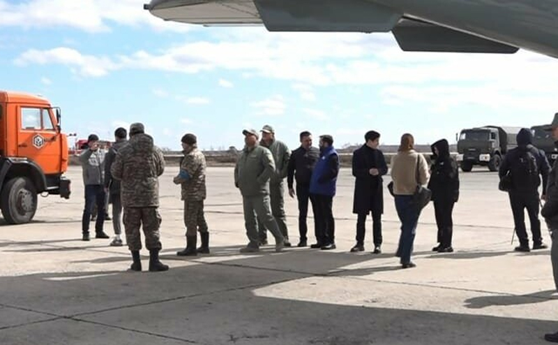  Два самолета доставили гуманитарную помощь в СКО